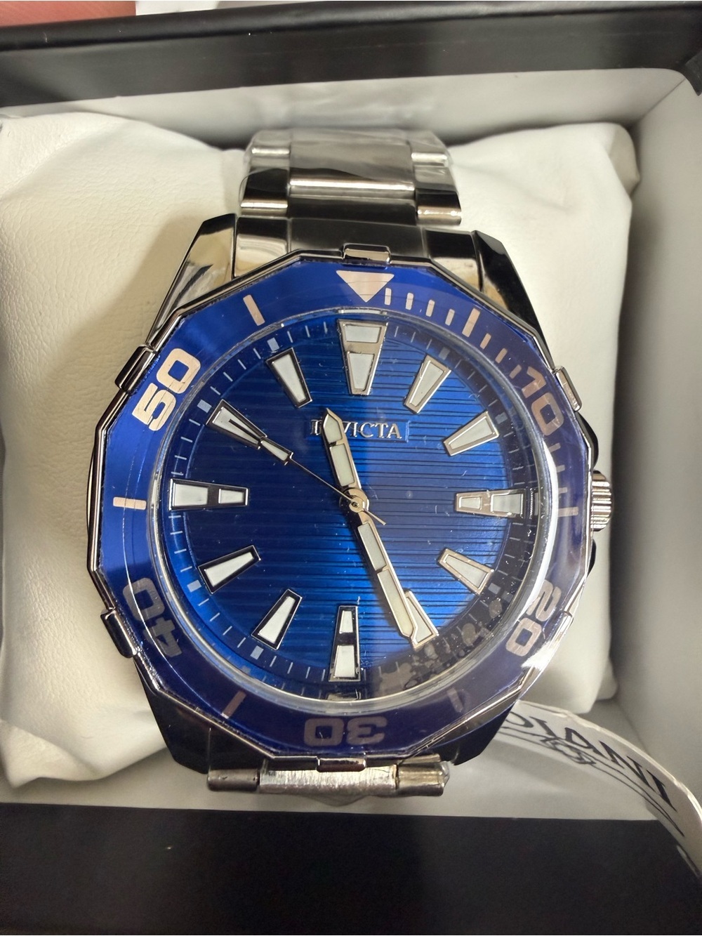 Invicta Diver Meridian Men’s Watch 46mm, 30m water resistant